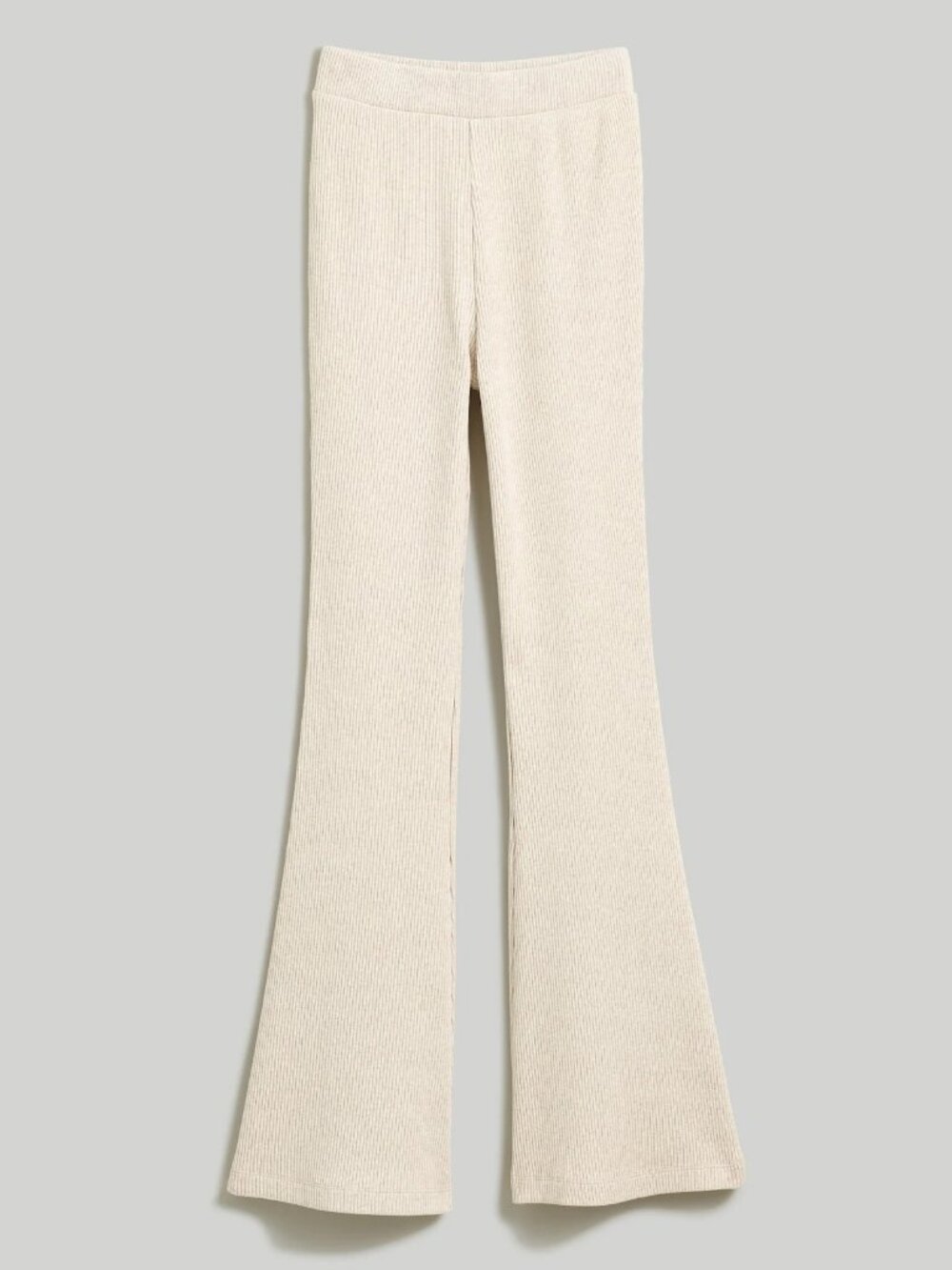 Madewell Ribbed Pull-On Flare Pants